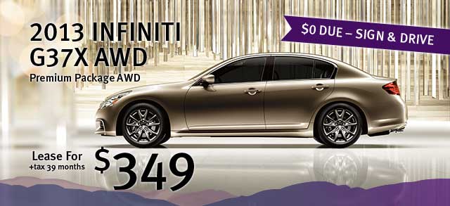 2013 Infiniti G37X