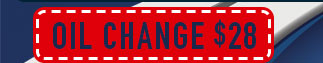 Oil Change $28