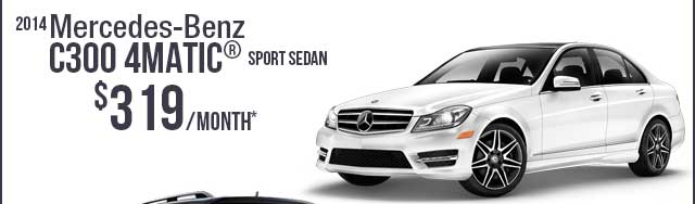 2014 Mercedes C300 4Matic