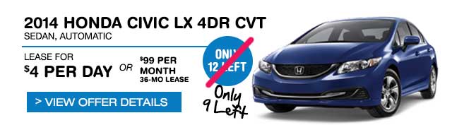 2014 Civic LX 4DR CVT