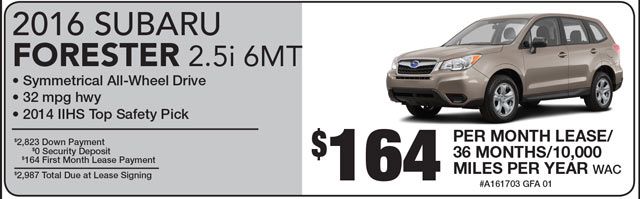 2016 Subaru Forester