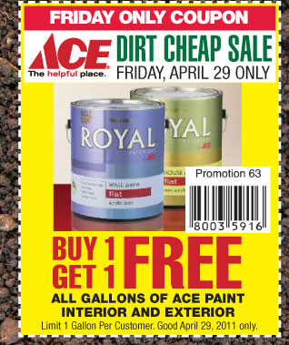 PAINT COUPON