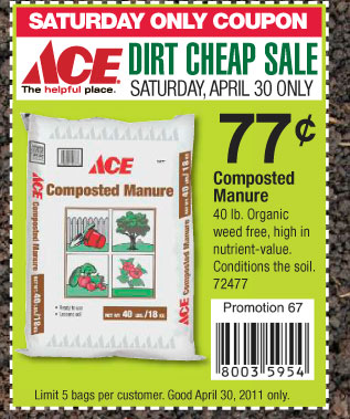 MANURE COUPON